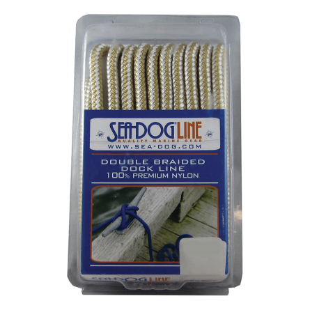 gold of Sea-Dog Line Premium Dock Line - Double Braided Nylon