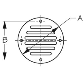 Drain Cover&frasl;Locker Vent