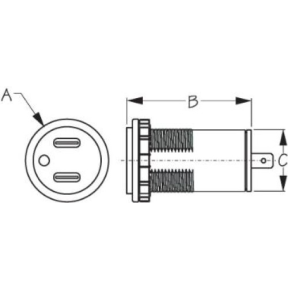 Dual USB-C Power Socket 8A