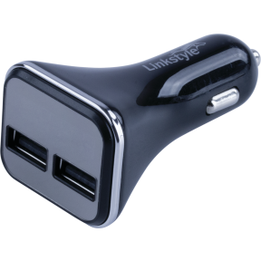 Dual USB Power Plug with Voltage/Amp Meter