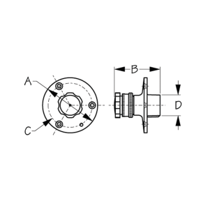 diagram of Sea-Dog Line Fresh Water Inlet