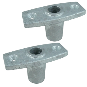 580880 of Sea-Dog Line Top Mount Oarlock Sockets - Galvanized, 1/2" Shank