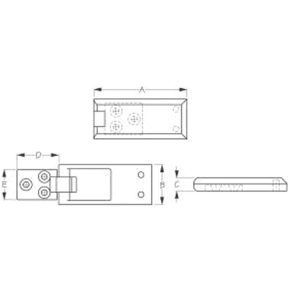 Hidden Fastener Hinge