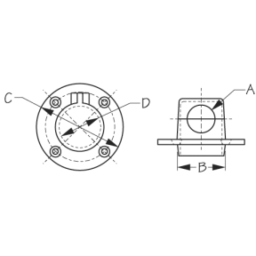 Hinged Chain Deck Pipe
