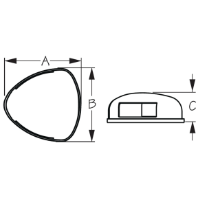 LED Top Mount Side Light