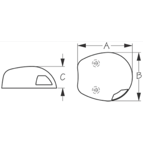 LED Top Mount Side Lights