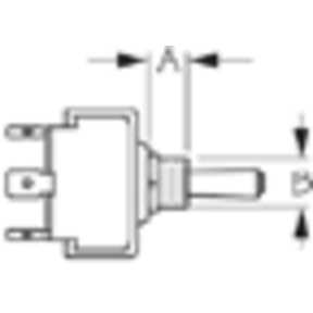 Light Tip Toggle Switch