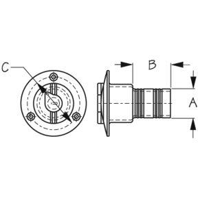 Locking Hose Deck Fill