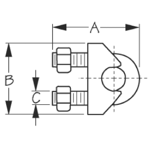 Malleable Wire Rope Clip