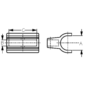 Rail Mount Bow Socket