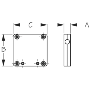 Rail Mount Motor Brackets