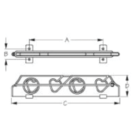 Rod Storage Rack