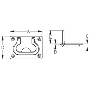 Flush Lift Ring