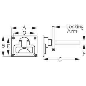 Hatch Handle &amp; Latch