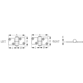 Take-Apart Hinge
