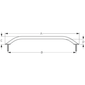 Stud Mount Handrail