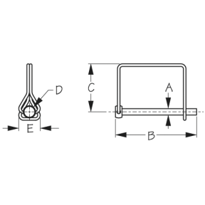 Trailer Coupler Locking Pin