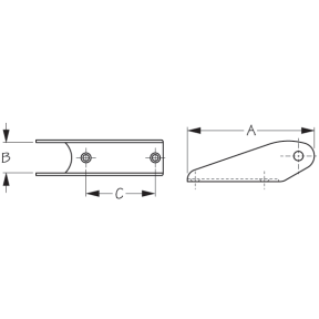 Transom Gudgeon