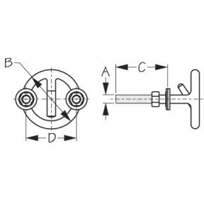 Transom Mount Ski Tow