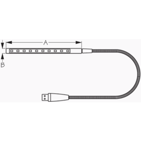 Sea-Dog Line 7" Gooseneck USB LED Map Light