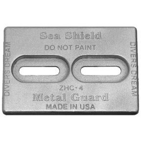 zhc-4-alu of Sea Shield Marine Mini Dicers Dream Aluminum Anode