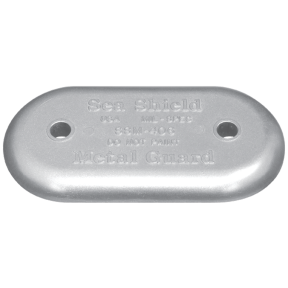 Oval Streamline Plate Anode - Aluminum