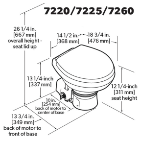 7100/7200 Series Masterflush Toilets