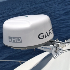 18" Radar Mast Platform with Flybridge Adapter Kit