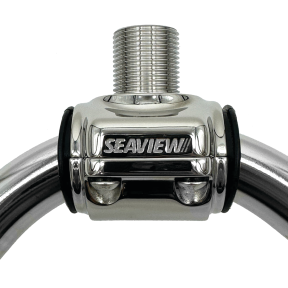 Antenna Rail Mount - Stainless Steel