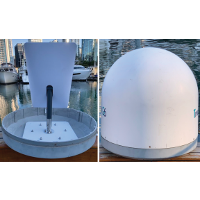 Starlink Adapter Plate for 24" KVH Dome