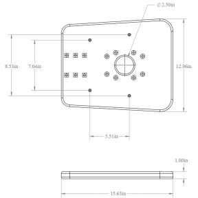 Starlink Performance Gen3 Modular Top Plate