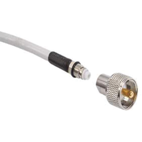 PL-259 Screw-On Connector for Cable with Easy Route FME Mini-End