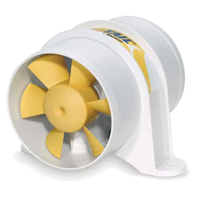 277-4110 of Shurflo 4" Yellowtail In-Line Blower - 220 CFM