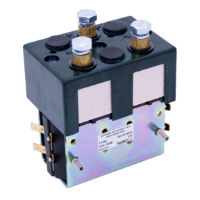 Angled View of Side-Power (SLEIPNER) Solenoid Assembly - for SE80 12V Thrusters