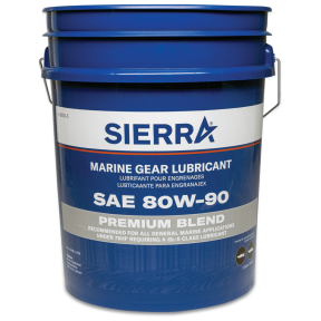 5 gallon of Sierra Premium I/O Gear Lube - Hypoid 90