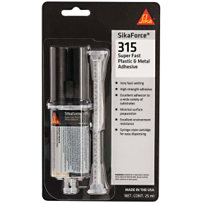 SikaForce 315 Super Fast Plastic and Metal Adhesive