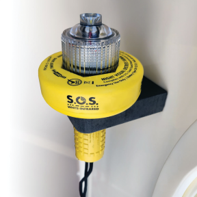 C-1004 SOS Distress Light, Storage Mount, Display Mount & Flag
