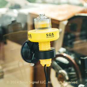 C-1004 SOS Distress Light, Storage Mount, Display Mount & Flag