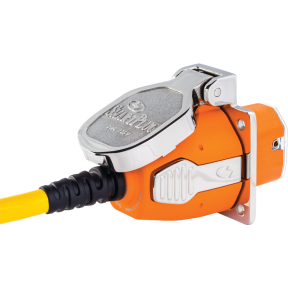 30A 125V Boatside Shore Power Inlet - Stainless Steel Cover