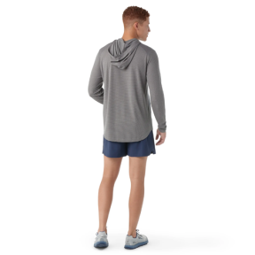back of Smartwool Men's Active Mesh Hoodie