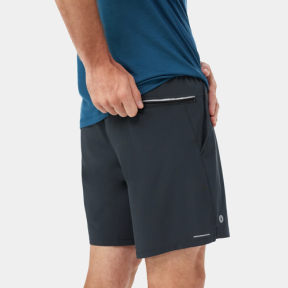 side of Smartwool Mens Active Linerless 7" Short