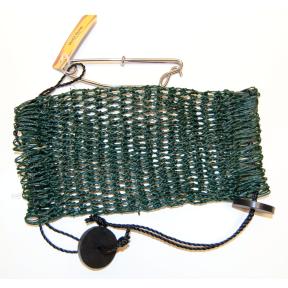 Bait Bag Mesh - Double Draw w/Snap - Green
