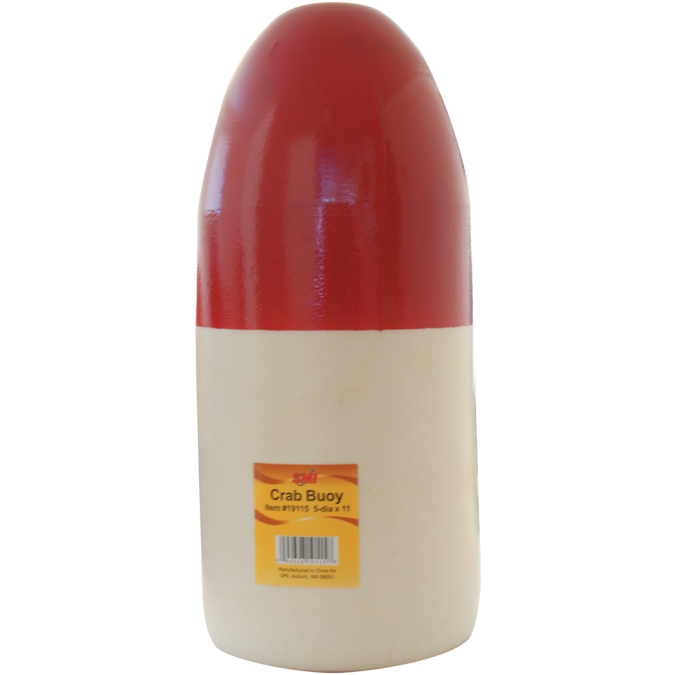 Crab Float / Buoy - Red / White