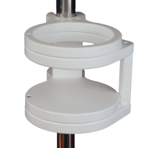 closed of SnapIt Snap-On or Clamp Mount Convertible Single or Double Drink Holder