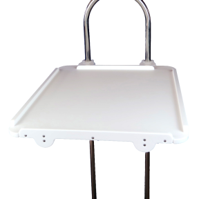 m0011 of SnapIt Folding Pedestal Guard Tables