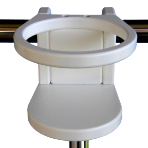 h001 of SnapIt Snap On Single Drink Holder - for Tubing "Tee" Intersections