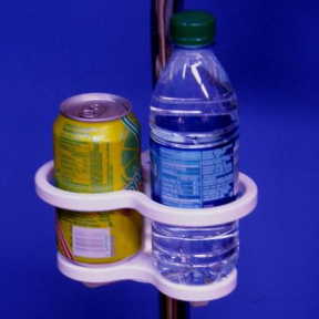 SnapIt Snap-On Racer's Double Drink Holders - for Cans