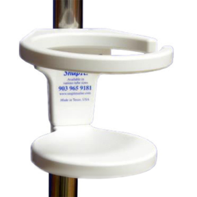 v001k of SnapIt Clamp Mounted Single Insulated Drink Holder - 3/4"-1-3/8" Tubing