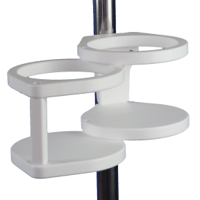 v004 of SnapIt V004 Dual Convertible Drink Holder with 1" Dia UniClamp