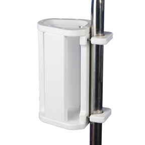 side of SnapIt V008 Winch Handle Holder with 1" Dia UniClamp